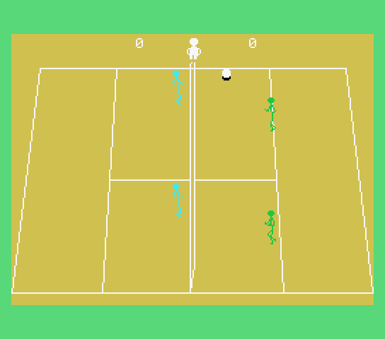 Pass Ball screenshot 2 for MSX